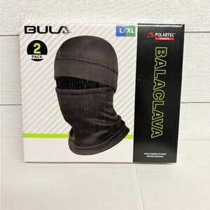 BULA Black Balaclava 2 Pack L/XL Unisex